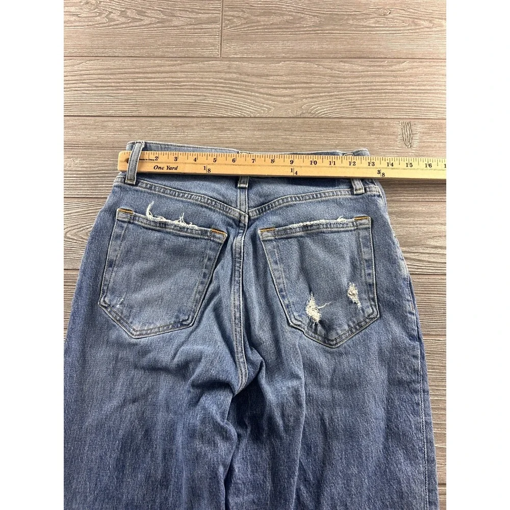 Abercrombie & Fitch Curve Love The 90s Slim Straight Ultra High Rise 28/6R